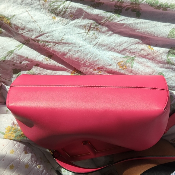 Fendi First Nappa Leather Clutch Fuchsia rare color - Picture 9 of 17